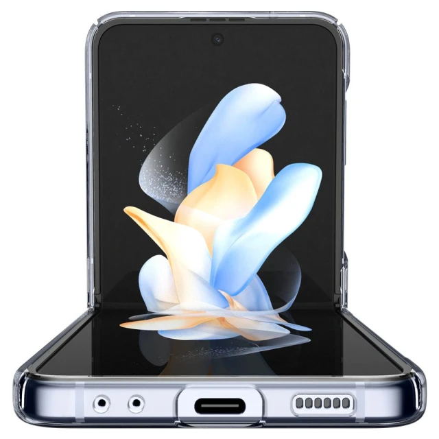 Чехол Spigen AirSkin для Samsung Galaxy Flip4 (F721) Crystal Clear (ACS05112)