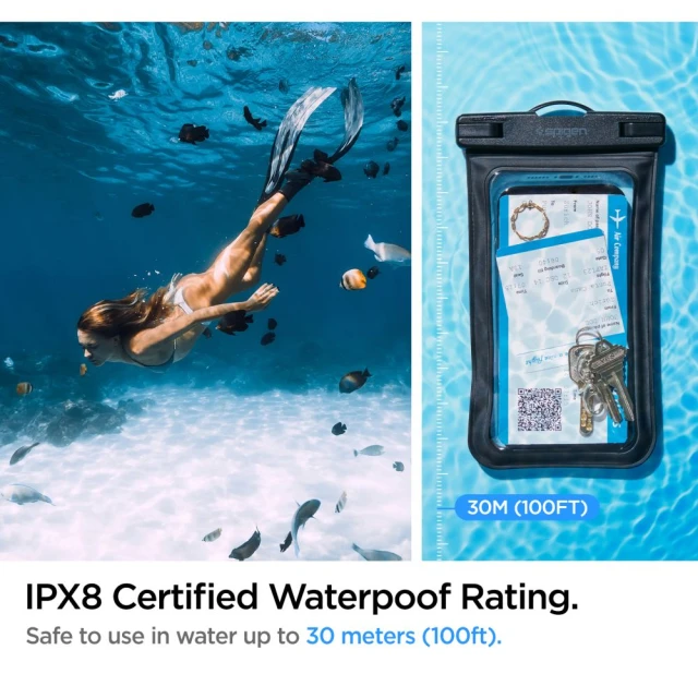 Водонепроникний чохол Spigen A601 Universal Waterproof 8.2