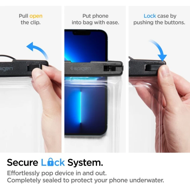 Водонепроникний чохол Spigen A610 Universal Waterproof Float 8.2