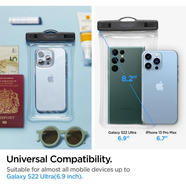 Водонепроникний чохол Spigen A610 Universal Waterproof Float 8.2