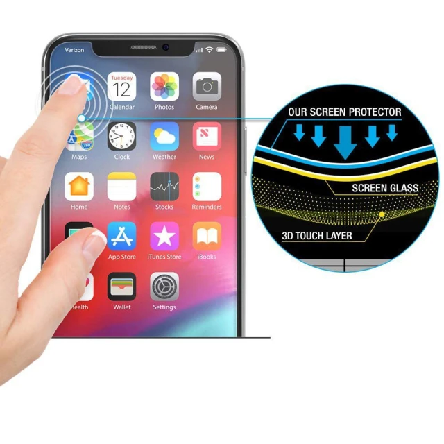 Захисне скло Hofi Hybrid Pro+ для iPhone 13 | 13 Pro | 14 (6216990212949)