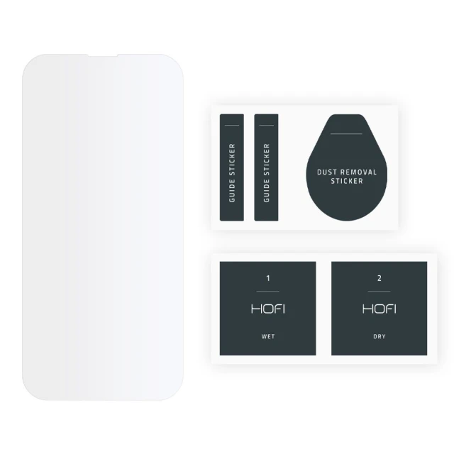 Захисне скло Hofi Hybrid Pro+ для iPhone 13 | 13 Pro | 14 (6216990212949)