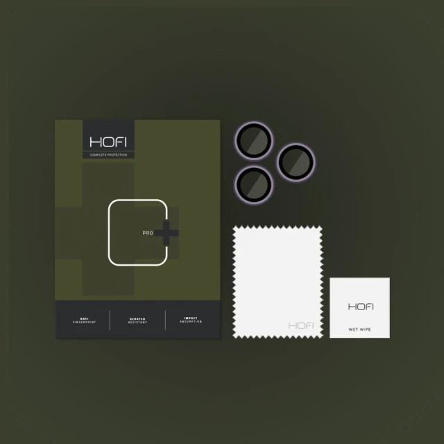 Захисне скло Hofi для камери iPhone 14 Pro | 14 Pro Max Camring Pro+ Deep Purple (9490713928493)