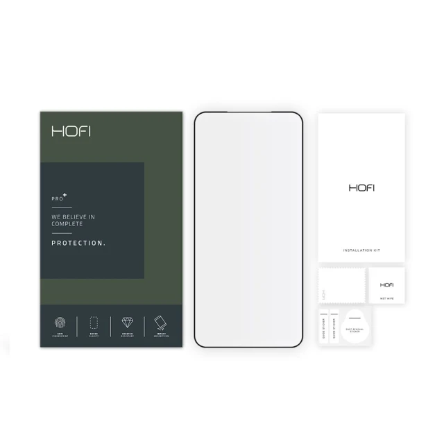 Захисне скло Hofi Glass Pro+ для Samsung Galaxy S22 Black (9589046919800)