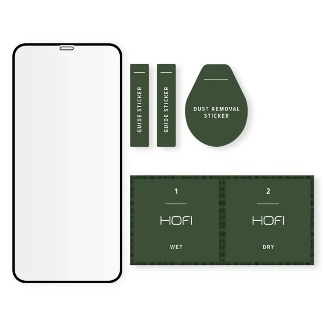 Захисне скло Hofi Full Pro+ для iPhone 12 mini Black (0795787713969)