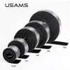 Органайзер для кабеля Usams ZB060 Velcro Cable Organizer 2m Black (ZB60ZD03)