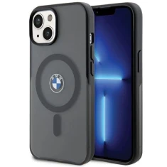 Чохол BMW IML Signature для iPhone 15 Plus | 14 Plus Black with MagSafe (BMW000756-0)