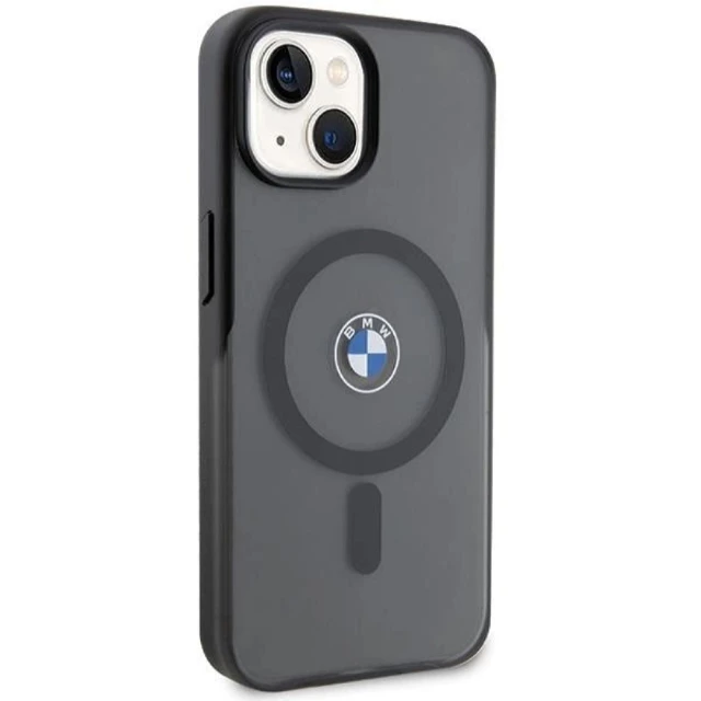 Чохол BMW IML Signature для iPhone 15 Plus | 14 Plus Black with MagSafe (BMW000756-0)