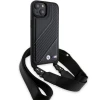 Чохол BMW M Edition Carbon Stripe & Strap для iPhone 15 Plus | 14 Plus Black (BMW000790-0)