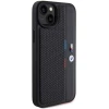 Чохол BMW M Perforated Tricolor Detail Line для iPhone 15 Plus | 14 Plus Black (BMW000783-0)