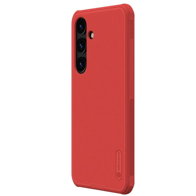 Чохол Nillkin Super Frosted Shield Pro для Samsung Galaxy S24 Plus (S926) Red (6902048272675)