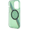 Чохол BMW M Tricolor Stripes для iPhone 15 Pro Green with MagSafe (BMW000813-0)