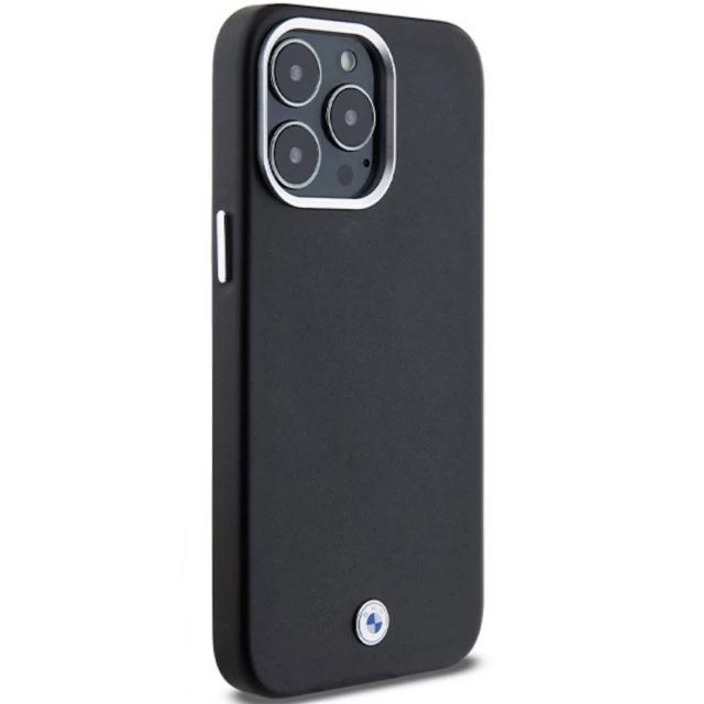 Чохол BMW Signature Wrapped Metal для iPhone 15 Pro Max Black with MagSafe (BMW000803-0)
