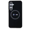 Чохол BMW M Silicone Printed Ring для Samsung Galaxy S24 Plus (S926) Black with MagSafe (BMW000805-0)