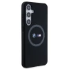 Чохол BMW M Silicone Printed Ring для Samsung Galaxy S24 Plus (S926) Black with MagSafe (BMW000805-0)