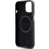 Чохол BMW Signature Wrapped Metal для iPhone 15 Plus | 14 Plus Black with MagSafe (BMW000801-0)