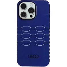 Чохол Audi IML MagSafe Case для iPhone 15 Pro Max Navy Blue with MagSafe (AU-MIP15PM-A6/D3-BE)