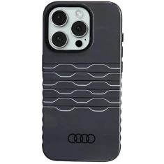 Чохол Audi IML MagSafe Case для iPhone 15 Pro Black with MagSafe (AU-MIP15P-A6/D3-BK)