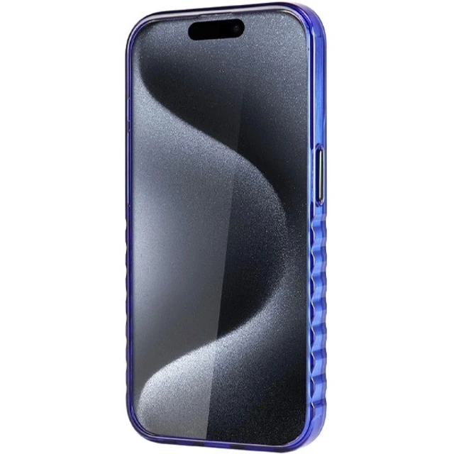 Чохол Audi IML MagSafe Case для iPhone 15 Pro Navy Blue with MagSafe (AU-MIP15P-A6/D3-BE)