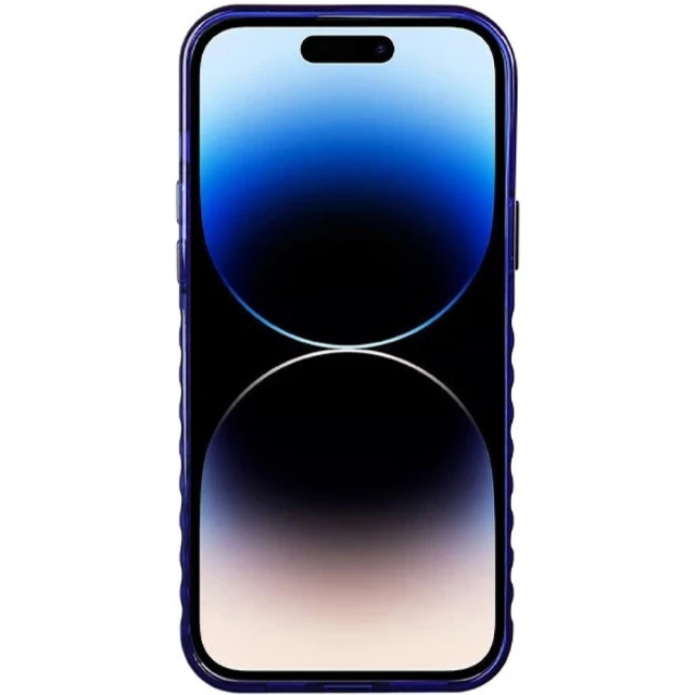 Чохол Audi IML Big Logo Case для iPhone 14 Pro Max Navy Blue with MagSafe (AU-IMLMIP14PM-Q5/D2-BE)