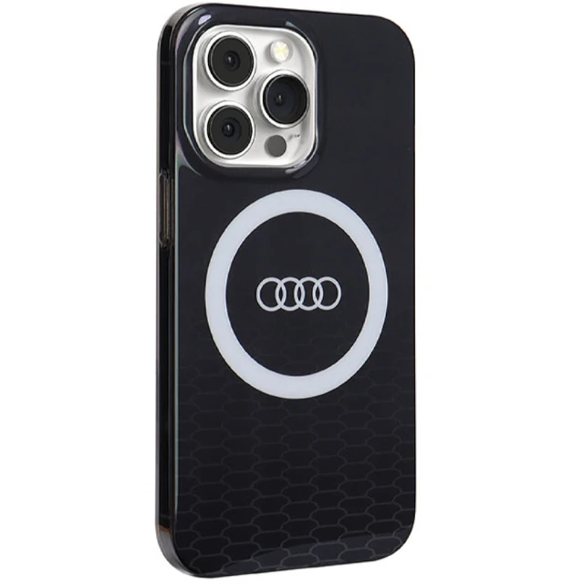 Чохол Audi IML Big Logo Case для iPhone 13 Pro Black with MagSafe (AU-IMLMIP13P-Q5/D2-BK)