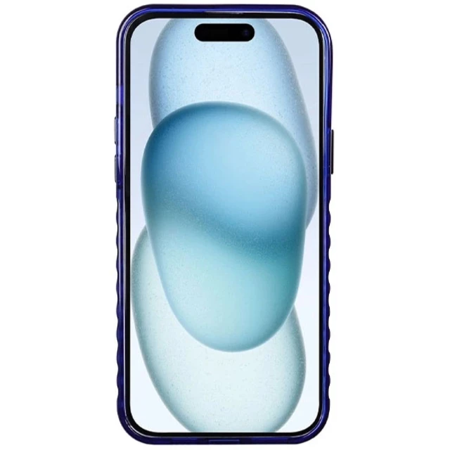Чохол Audi IML MagSafe Case для iPhone 15 Plus | 14 Plus Navy Blue with MagSafe (AU-MIP15M-A6/D3-BE)