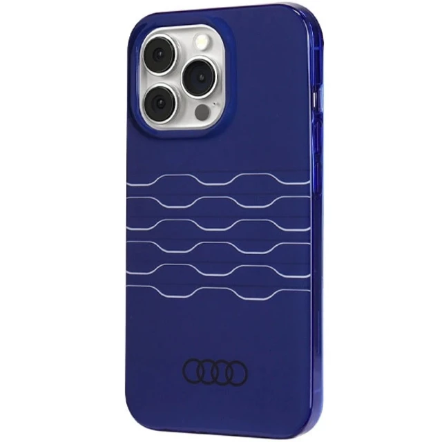 Чохол Audi IML MagSafe Case для iPhone 13 Pro Max Navy Blue with MagSafe (AU-MIP13PM-A6/D3-BE)