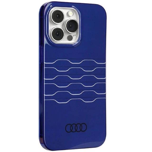 Чохол Audi IML MagSafe Case для iPhone 13 Pro Max Navy Blue with MagSafe (AU-MIP13PM-A6/D3-BE)
