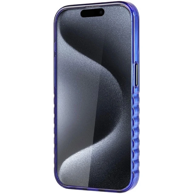 Чохол Audi IML Big Logo Case для iPhone 15 Pro Navy Blue with MagSafe (AU-IMLMIP15P-Q5/D2-BE)