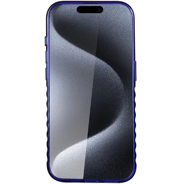 Чохол Audi IML Big Logo Case для iPhone 15 Pro Navy Blue with MagSafe (AU-IMLMIP15P-Q5/D2-BE)