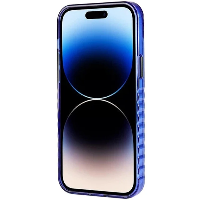 Чехол Audi IML MagSafe Case для iPhone 14 Pro Max Navy Blue with MagSafe (AU-MIP14PM-A6/D3-BE)