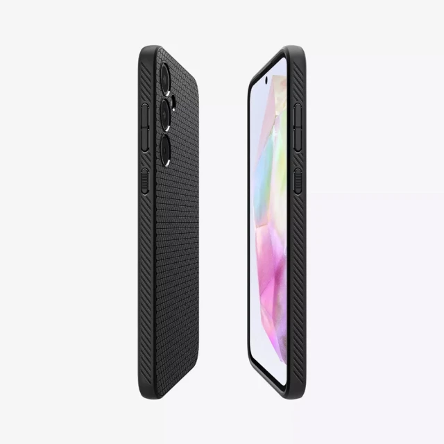 Чехол Spigen Liquid Air для Samsung Galaxy A35 5G (A356) Matte Black (ACS07519)