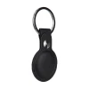 Брелок з кільцем Audi Synthetic Leather для AirTag Black (AU-ATKR-Q3/D1-BK)