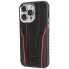 Чохол Audi Genuine Leather для iPhone 14 Pro Max Black/Red with MagSafe (AU-TPUPCMIP14PM-R8/D3-RD)