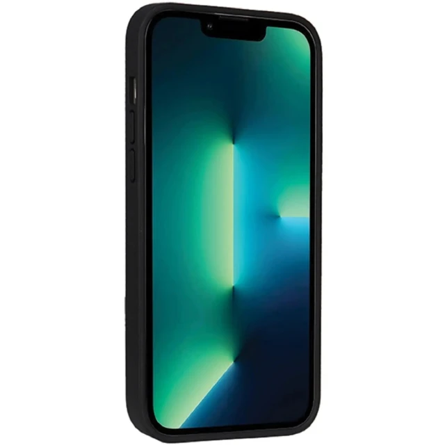 Чохол Audi Synthetic Leather для iPhone 13 Pro Black with MagSafe (AU-TPUPCMIP13P-GT/D3-BK)