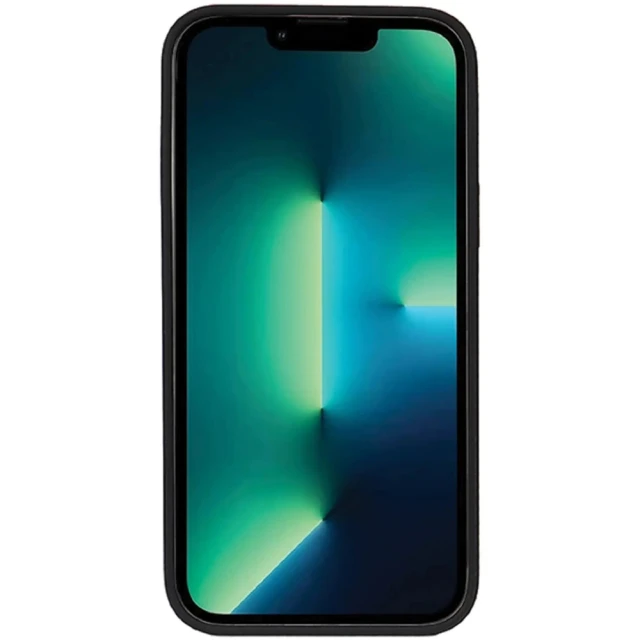 Чохол Audi Synthetic Leather для iPhone 13 Pro Black with MagSafe (AU-TPUPCMIP13P-GT/D3-BK)