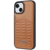 Чохол Audi Synthetic Leather для iPhone 15 Plus | 14 Plus Brown with MagSafe (AU-TPUPCMIP15M-GT/D3-BN)