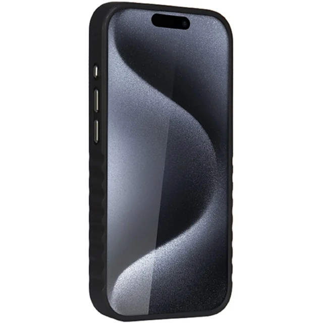 Чохол Audi Synthetic Leather для iPhone 15 Pro Brown with MagSafe (AU-TPUPCMIP15P-GT/D3-BN)
