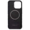 Чохол Audi Synthetic Leather для iPhone 14 Pro Max Black with MagSafe (AU-TPUPCMIP14PM-GT/D3-BK)