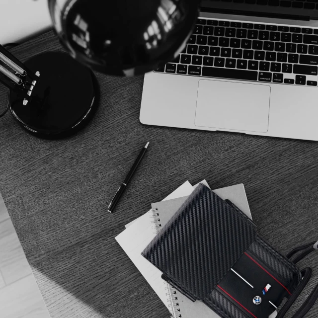 Сумка BMW Carbon Red Stripes Wallet Bag Black (BMPSP15XMSCAKL)