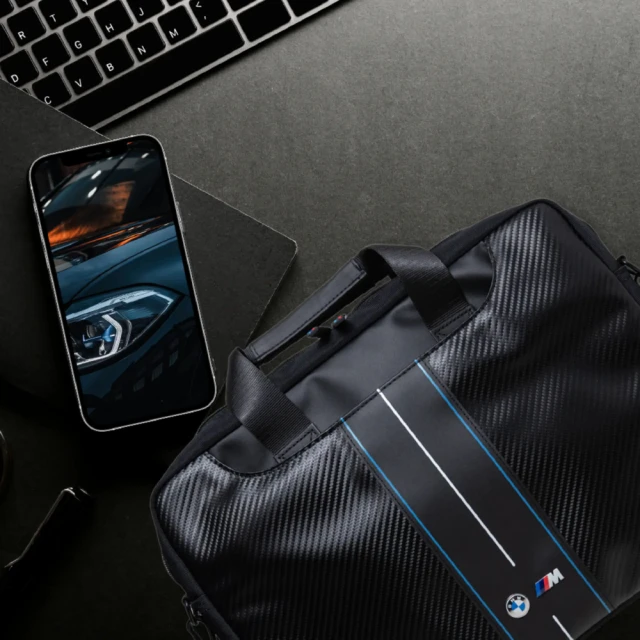 Сумка BMW Carbon Blue Stripes 15