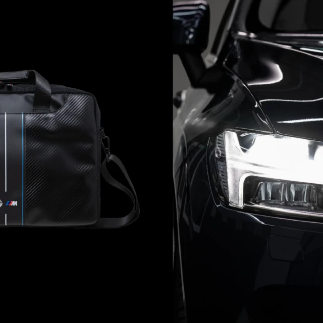 Сумка BMW Carbon Blue Stripes 15