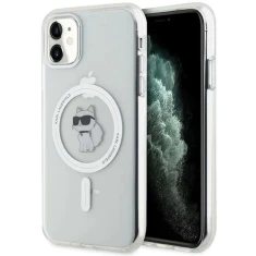 Чохол Karl Lagerfeld IML Choupette для iPhone 11 Transparent with MagSafe (KLHMN61HFCCNOT)