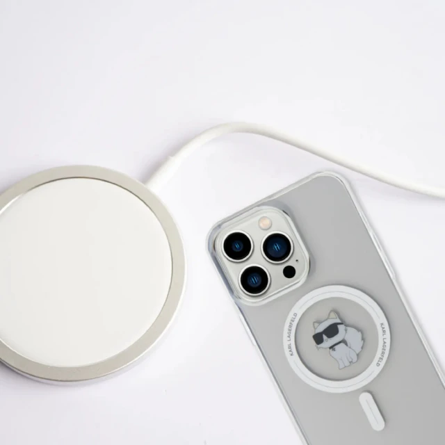 Чохол Karl Lagerfeld IML Choupette для iPhone 11 Transparent with MagSafe (KLHMN61HFCCNOT)