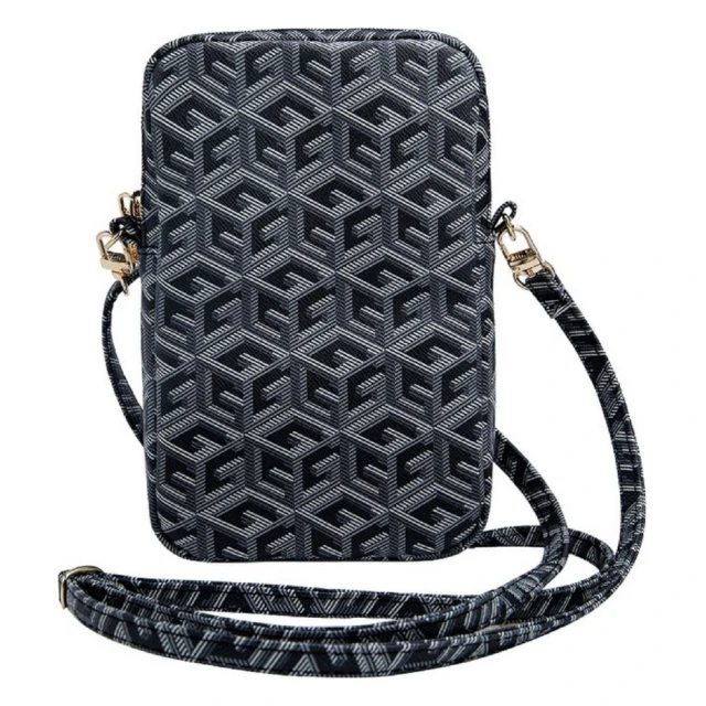 Сумка Guess Zip GCube Bottom Stripe Black (GUWBZPGCSPGK)