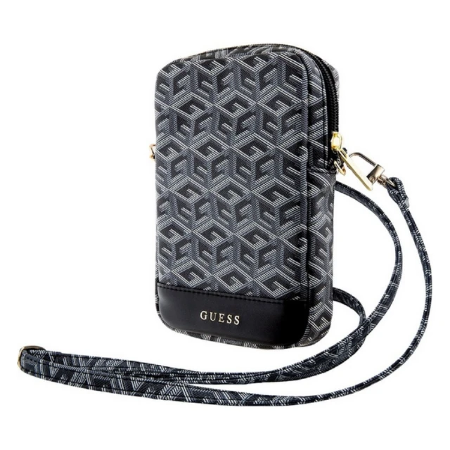Сумка Guess Zip GCube Bottom Stripe Black (GUWBZPGCSPGK)