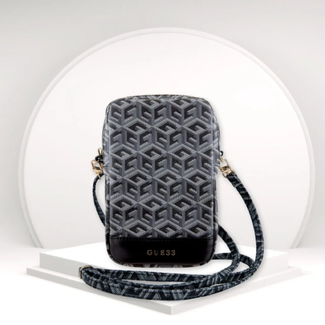 Сумка Guess Zip GCube Bottom Stripe Black (GUWBZPGCSPGK)