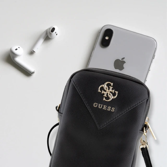 Сумка Guess Zip Triangle 4G Black (GUWBZPGSTEGK)