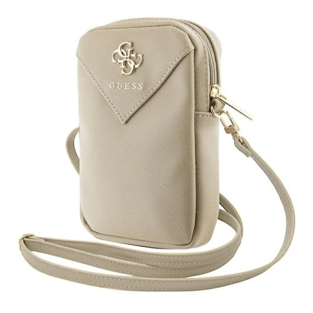 Сумка Guess Zip Triangle 4G Light Gold (GUWBZPGSTEGD)