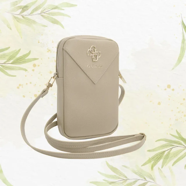 Сумка Guess Zip Triangle 4G Light Gold (GUWBZPGSTEGD)